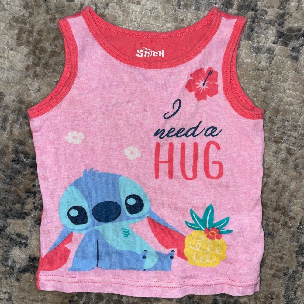 Pink Kids Tank Top
